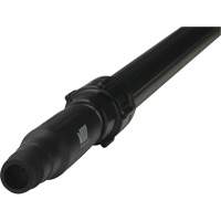 Manche de brosse pour plateforme, Brosse/Support &agrave; tampon, Noir, T&eacute;lescopique, 62"-113" lo GTA Hardware Inc