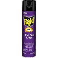 Insecticide pour punaises de lit Raid, 350 g, Canette a&eacute;rosol, &agrave; base de solvant GTA Hardware Inc