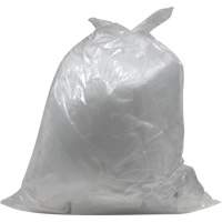 Sacs &agrave; d&eacute;chets de calibre industriel, Fort, 26" la x 36" lo, 0,9 mils, Transparent, Capacit&eacute; 45 L (12 gal.) GTA Hardware Inc