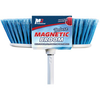 Balai magn&eacute;tique &agrave; t&ecirc;te plate avec manche, pour l'int&eacute;rieur, Longueuer de 48" GTA Hardware Inc