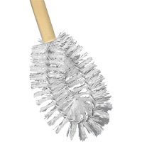 Brosse &agrave; cuvettes HD &agrave; broche torsad&eacute;e, 20" l, Soies Polypropyl&egrave;ne, Jaune GTA Hardware Inc