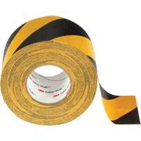 Ruban antid&eacute;rapant tout usage Safety-Walk, 4" x 60', Noir & jaune GTA Hardware Inc
