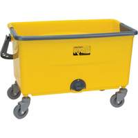 Seau et essoreuse pour vadrouille en microfibres, Passoire, 11 gal. US (44 pintes), Jaune GTA Hardware Inc