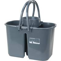 Seau et essoreuse pour vadrouille, Passoire, 3,75 gal. US (15 pintes), Gris GTA Hardware Inc
