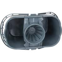 Seau et essoreuse pour vadrouille, Passoire, 3,75 gal. US (15 pintes), Gris GTA Hardware Inc