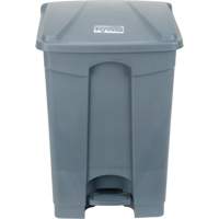 Poubelle &agrave; p&eacute;dale, Plastique, Capacit&eacute; 12 gal. US GTA Hardware Inc