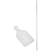 Paddle Scraper with Handle, White, 4-1/3" W x 59" L GTA Hardware Inc