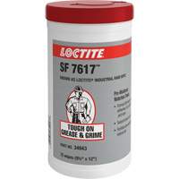 Essuie-mains industriels SF 7617, 75 lingettes, 12" x 9-1/2" GTA Hardware Inc