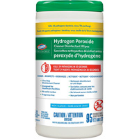 Lingettes d&eacute;sinfectantes et nettoyantes &agrave; base de peroxyde d'hydrog&egrave;ne Healthcare, 95 lingettes GTA Hardware Inc