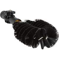 Drain Cleaning Brush, Stiff Bristles, 11" Long, Black GTA Hardware Inc