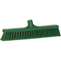 Balai-brosse pour particules fines, Crins Fin/&agrave; bout ouvrant, 16-1/4", Polypropyl&egrave;ne, Vert GTA Hardware Inc