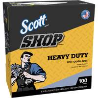 Shop Towels, Heavy-Duty, 16-4/5" L x 8-1/3" W GTA Hardware Inc