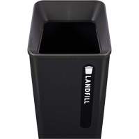 Bac d'ordures destin&eacute;s &agrave; l'enfouissement Sustain, Plastique/Acier, 23 gal. US GTA Hardware Inc