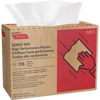 Pro Tuff-Job&reg; High Performance Spunlace Wipers, All-Purpose, 12-1/2" L x 9-1/4" W GTA Hardware Inc