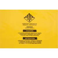 Doublures pour d&eacute;chets dangereux, Amiante, 40" lo x 26" la, 3 mils GTA Hardware Inc