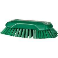 Hand Brush, Extra Stiff Bristles, 9-1/10" Long, Green GTA Hardware Inc