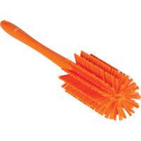Brosse moyenne avec manche, Soies Ferme, Longueur de 17", Orange GTA Hardware Inc