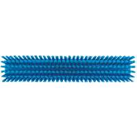 Push Broom Head, Fine/Stiff Bristles, 16-1/2", Polyester/Polypropylene, Blue GTA Hardware Inc
