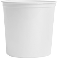 Food Storage Container, Plastic, 2 L Capacity, White GTA Hardware Inc