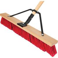 Balai-brosse &agrave; manche renforc&eacute;, 24", Moyen, Soies PVC GTA Hardware Inc