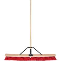 Balai-brosse &agrave; manche renforc&eacute;, 36", Moyen, Soies PVC GTA Hardware Inc