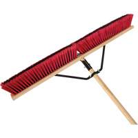 Balai-brosse &agrave; manche renforc&eacute;, 36", Moyen, Soies PVC GTA Hardware Inc