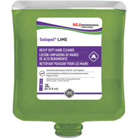 Solopol&reg; Medium Heavy-Duty Hand Cleaner, Pumice, 2 L, Plastic Cartridge, Lime GTA Hardware Inc