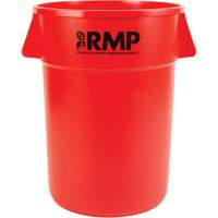 Garbage Bin, Polyethylene, 44 US gal. GTA Hardware Inc