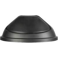 Couvercle pour poubelle demi-ronde, Couvercle demi-rond, Poly&eacute;thyl&egrave;ne GTA Hardware Inc