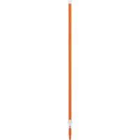 Manche, Balai/Brosse/Vadrouille &agrave; &eacute;pousseter/Support &agrave; tampon/Grattoir/Raclette/Vadrouille humide, Orange, T&eacute;lescopique, 62" - 109-2/5" lo GTA Hardware Inc
