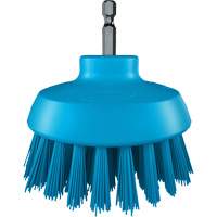 Brosse ronde HyDrive pour perceuse, Soies Tr&egrave;s ferme, Longueur de 3-1/10", Bleu GTA Hardware Inc