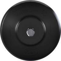 Brosse ronde HyDrive pour perceuse, Soies Tr&egrave;s ferme, Longueur de 3-1/10", Noir GTA Hardware Inc