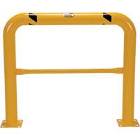 High Profile Machinery Guards, 4' W x 3.5' H, Yellow GTA Hardware Inc