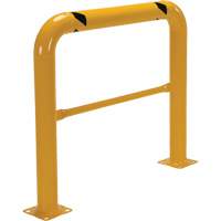 High Profile Machinery Guards, 4' W x 3.5' H, Yellow GTA Hardware Inc