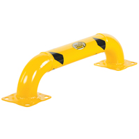 Low Profile Rack Guards, 3' W x 0.75' H, Yellow GTA Hardware Inc