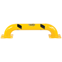 Low Profile Rack Guards, 3' W x 0.75' H, Yellow GTA Hardware Inc