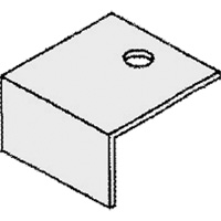 Curtain Partition Track End Stop GTA Hardware Inc