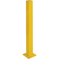 Heavy-Duty Bollards, Steel, 48" H x 4" W, Yellow GTA Hardware Inc