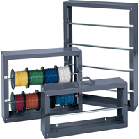 SUPPORT BOBINES DE FILMETALLIQUE (1 TIGE), De base, 6" la x 26-1/8" p x 10-3/8" h GTA Hardware Inc