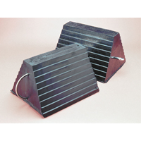 Cale de roue, 9" x 8" x 6", Noir GTA Hardware Inc