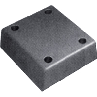Butoirs de quai en caoutchouc moul&eacute;s, Caoutchouc, 13" la x 4" p x 12" h GTA Hardware Inc
