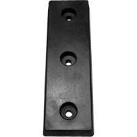 Butoirs de quai en caoutchouc moul&eacute;s, Caoutchouc, 30" la x 4" p x 10" h GTA Hardware Inc