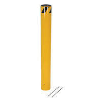 Bornes &agrave; couler, Acier, 36-1/2" h x 5-9/16" la, Jaune GTA Hardware Inc