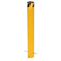 Bornes &agrave; couler, Acier, 36-1/2" h x 5-9/16" la, Jaune GTA Hardware Inc