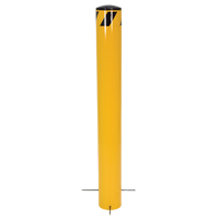 Bornes &agrave; couler, Acier, 36-1/2" h x 5-9/16" la, Jaune GTA Hardware Inc