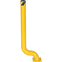 Borne d&eacute;sax&eacute;e, Acier, 54" h x 4-1/2" la, Jaune GTA Hardware Inc