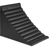 Cale de roue, 9-7/8" x 7-1/8" x 7-1/2", Noir GTA Hardware Inc