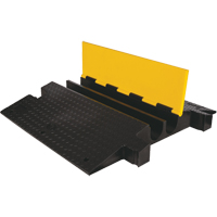 Protecteur de c&acirc;ble &agrave; traverse extr&ecirc;me Yellow Jacket, 2 canaux, 35,75" lo x 42,125" la x 5,125" h GTA Hardware Inc
