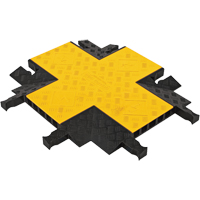 Protecteur de c&acirc;ble robuste &agrave; 5 canaux Yellow Jacket, 4 connecteurs GTA Hardware Inc