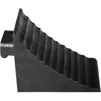 Cale de roue, 9-3/4" x 7-1/4" x 7-3/4", Noir GTA Hardware Inc